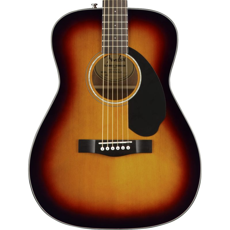 Fender CC-60S Concert - Walnut Fingerboard, 3-Color Sunburst