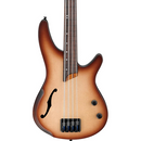 Ibanez Bass Workshop SRH500F - Natural Browned Burst Flat