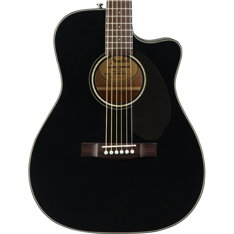 Fender CC-60SCE Concert - Walnut Fingerboard, Black