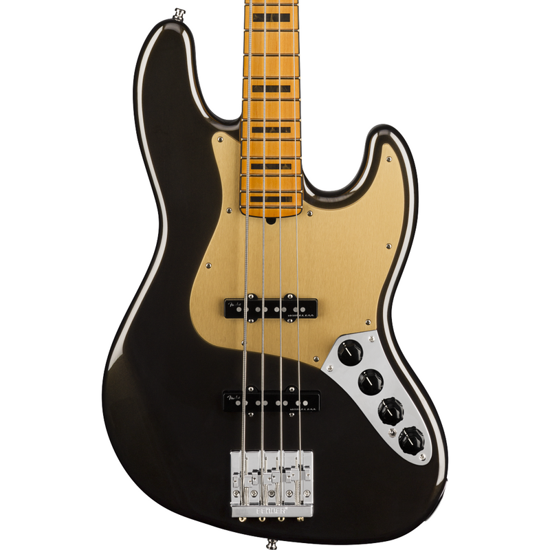 Fender American Ultra Jazz Bass - Maple Fingerboard, Texas Tea
