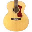 Guild F-2512E Maple 12-String Jumbo Acoustic Guitar - Blonde Satin