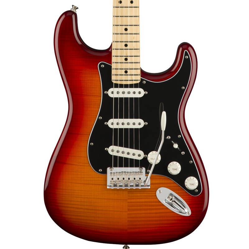 Fender Player Stratocaster Plus Top - Maple Fingerboard, Aged Cherry Burst