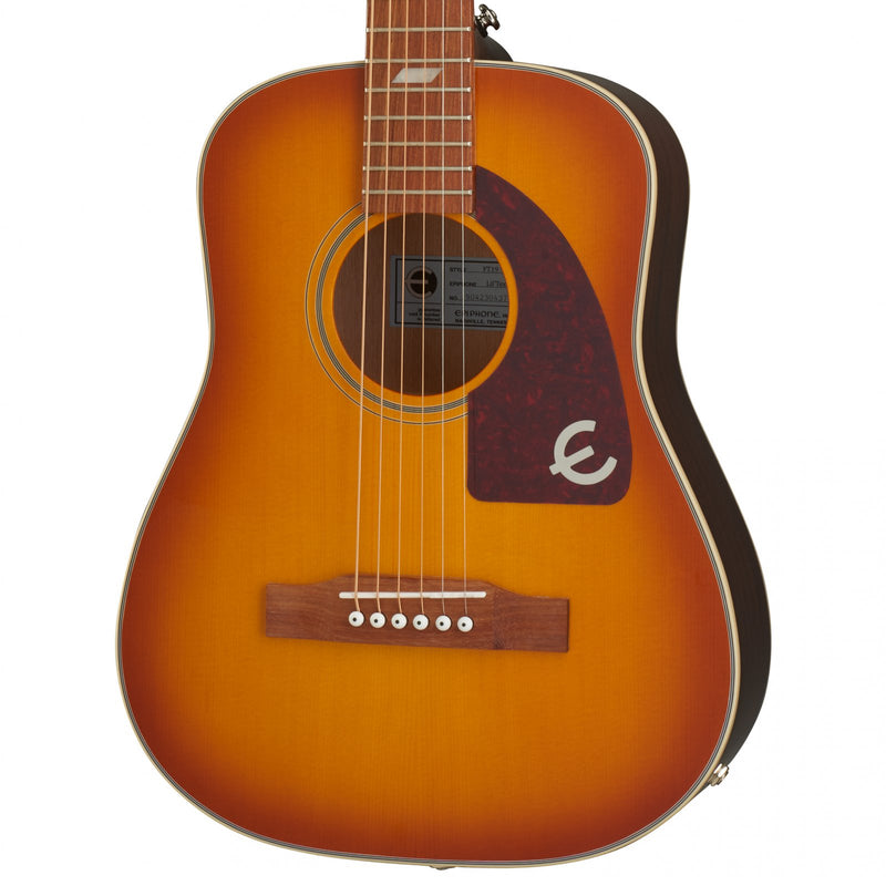 Epiphone Lil' Tex Travel Electric/Acoustic - Faded Cherry Sunburst