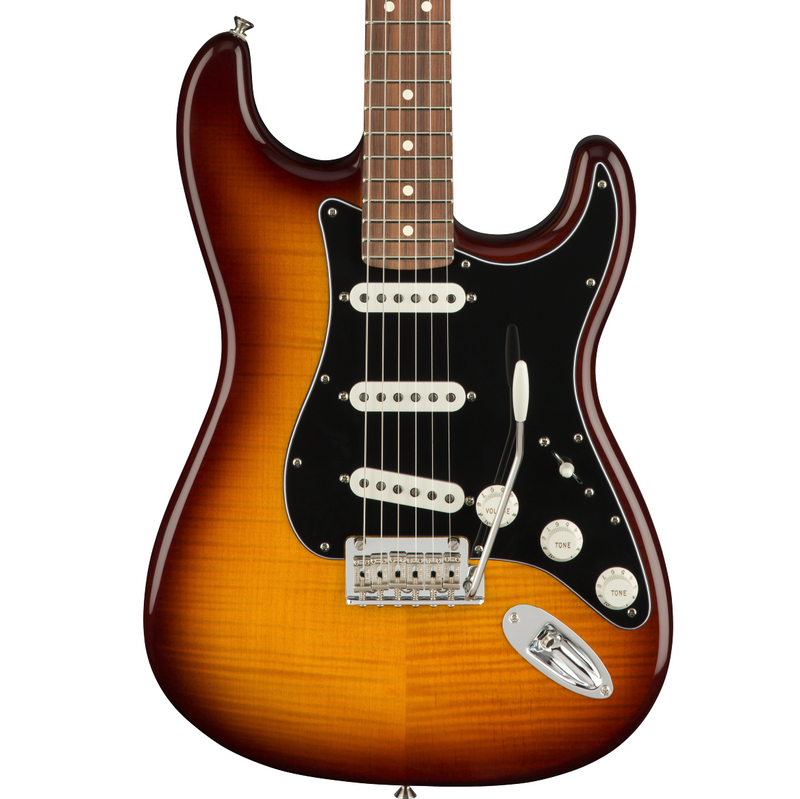 Fender Player Stratocaster Plus Top - Pau Ferro Fingerboard, Tobacco Sunburst
