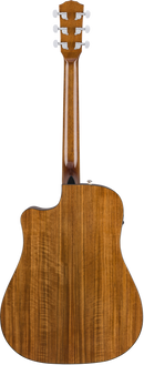 Fender CD-140SCE Dreadnought - Walnut Fingerboard, Natural w/case