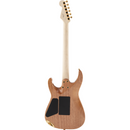 Charvel Pro-Mod DK24 HH FR M Mahogany with Quilt Maple - Maple Fingerboard, Dark Amber