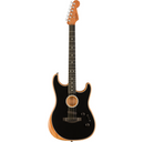 Fender American Acoustasonic Strat - Ebony Fingerboard, Black