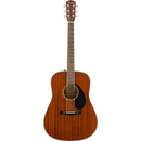 Fender CD-60S Dreadnought - Walnut Fingerboard, All-Mahogany