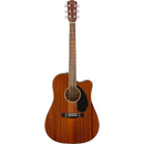 Fender CD-60SCE Dreadnought - Walnut Fingerboard, All-Mahogany