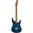 Charvel Pro-Mod DK24 HH 2PT CM QM - Caramelized Maple Fingerboard, Chlorine Burst