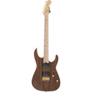 Charvel Pro-Mod DK24 HH HT M Mahogany with Figured Walnut - Maple Fingerboard, Natural
