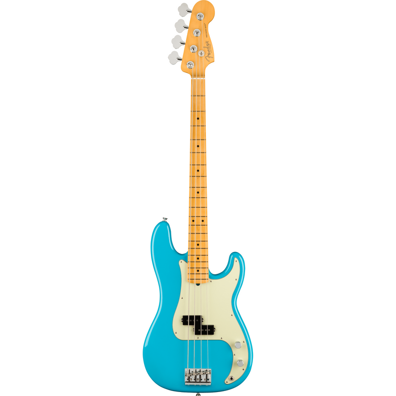 Fender American Professional II Precision Bass - Maple Fingerboard, Miami Blue