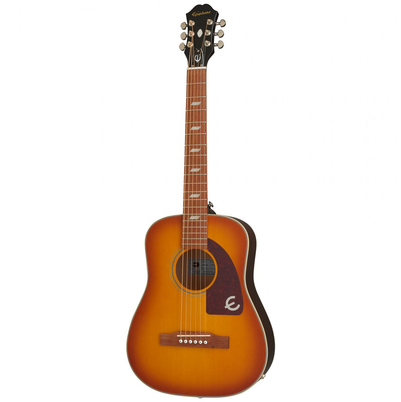 Epiphone Lil' Tex Travel Electric/Acoustic - Faded Cherry Sunburst