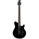 Sterling by Music Man Axis in Black with White Body Binding