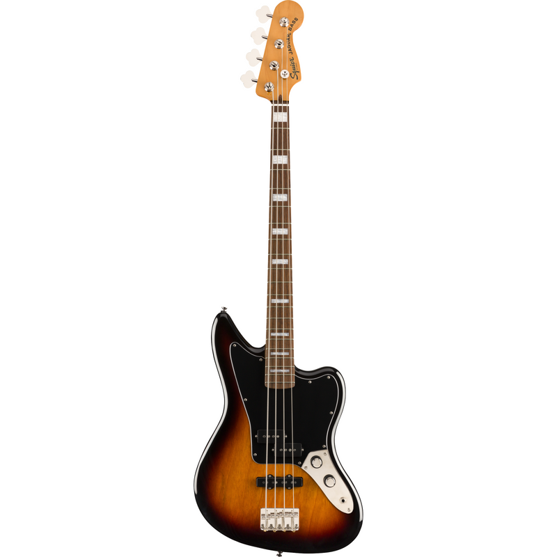 Squier Classic Vibe Jaguar Bass - Laurel Fingerboard, 3-Color Sunburst