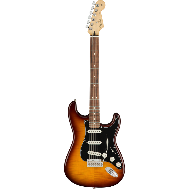 Fender Player Stratocaster Plus Top - Pau Ferro Fingerboard, Tobacco Sunburst