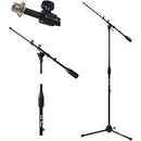 Frameworks GFW-MIC-2020 Standard Tripod Mic Stand With Telescoping Boom