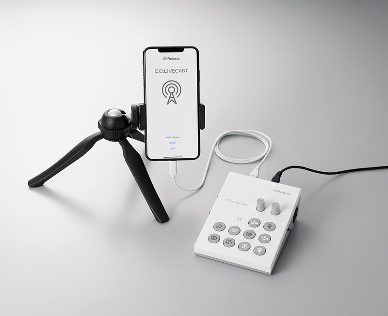 Roland GO:LIVECAST Audio/Video Mixer For Mobile Devices