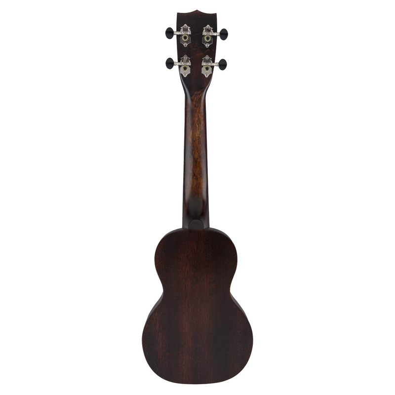 Gretsch G9100-L Soprano Long-Neck Ukulele with Gig Bag - Ovangkol Fingerboard, Vintage Mahogany Stain