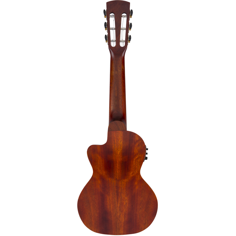 Gretsch G9126 A.C.E. Guitar-Ukulele - Acoustic-Cutaway-Electric with Gig Bag, Ovangkol Fingerboard, Fishman Kula Pickup, Honey Mahogany Stain