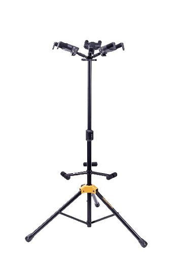 Hercules GS432B Plus - Triple Guitar Stand with Upgraded AGS Yoke