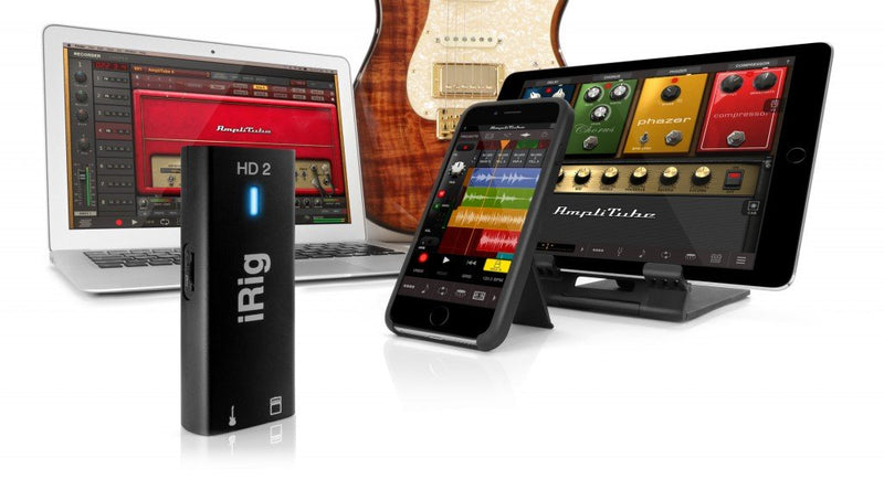 IK Multimedia Irig Hd 2 Digital Guitar Interface For Ios