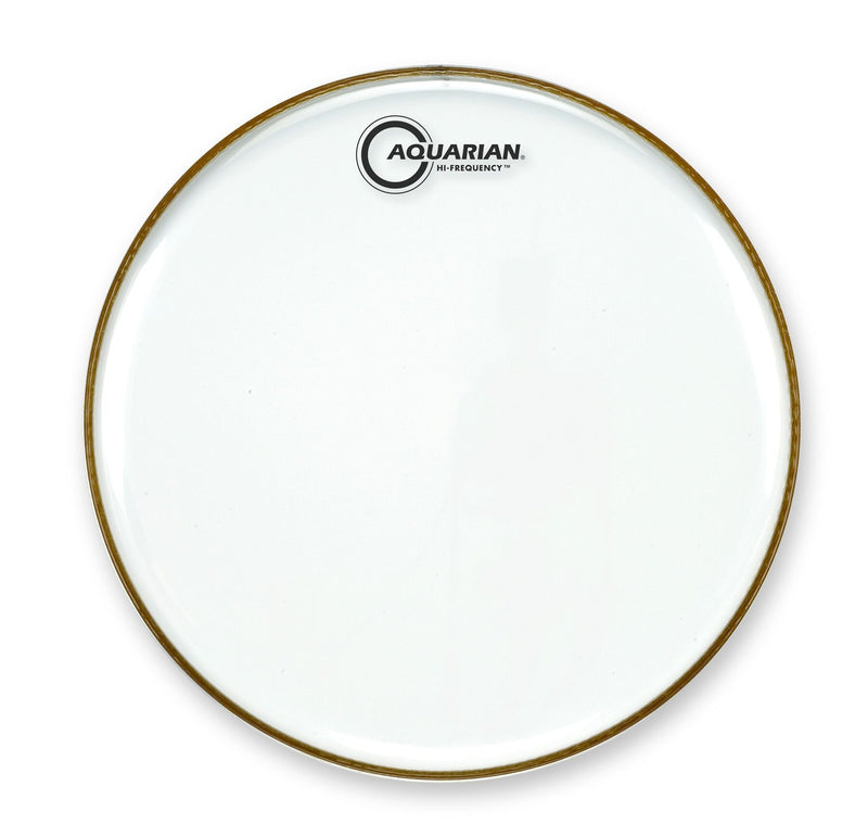 Aquarian Hi-Frequency, Clear, 7mil Single Ply Drumhead, 12"