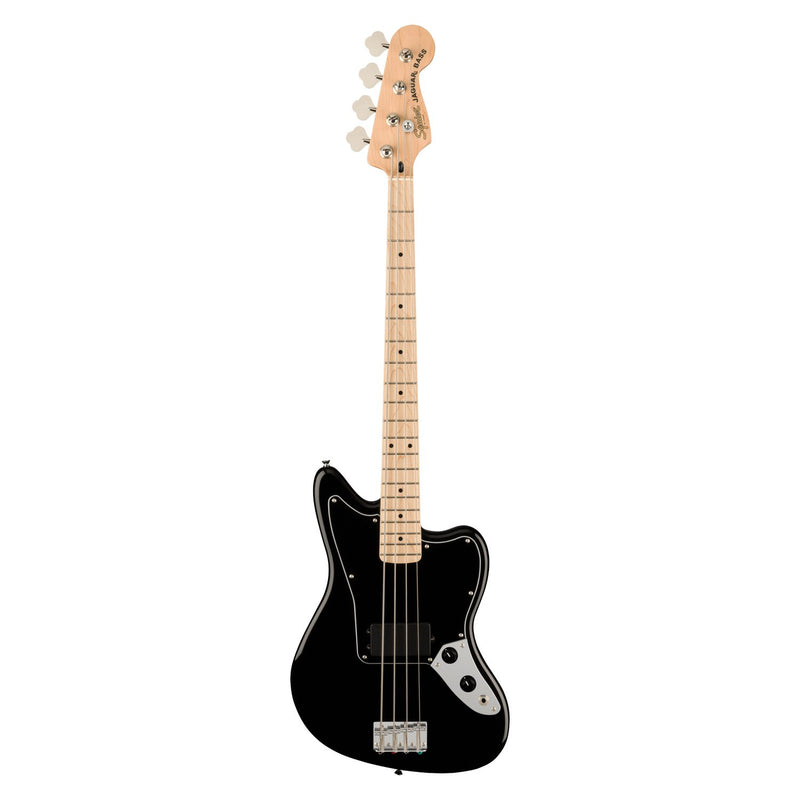 Squier Affinity Series Jaguar Bass H - Maple Fingerboard, Black Pickguard, Black