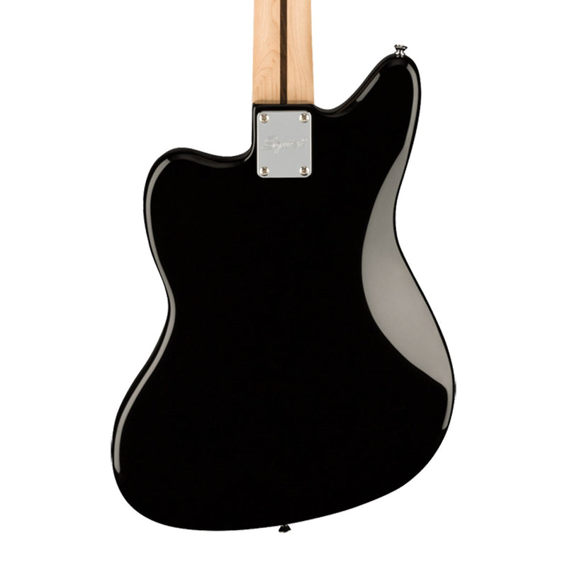 Squier Affinity Series Jaguar Bass H - Maple Fingerboard, Black Pickguard, Black