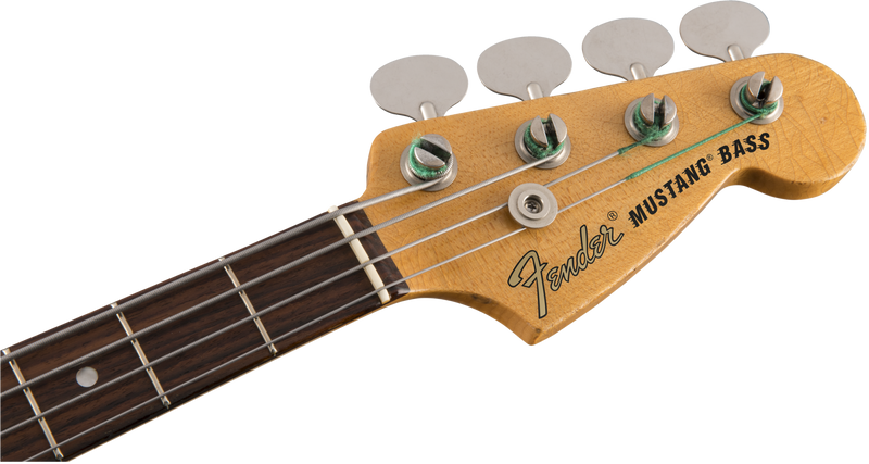 Fender JMJ Road Worn Mustang Bass - Rosewood Fingerboard, Faded Daphne Blue
