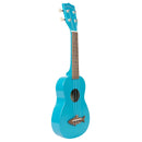 Kala Light Blue Burst Soprano Dolphin Rosewood Ukulele