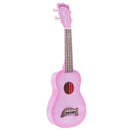 Kala Pink Burst Soprano Dolphin Rosewood Ukulele