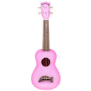 Kala Pink Burst Soprano Dolphin Rosewood Ukulele