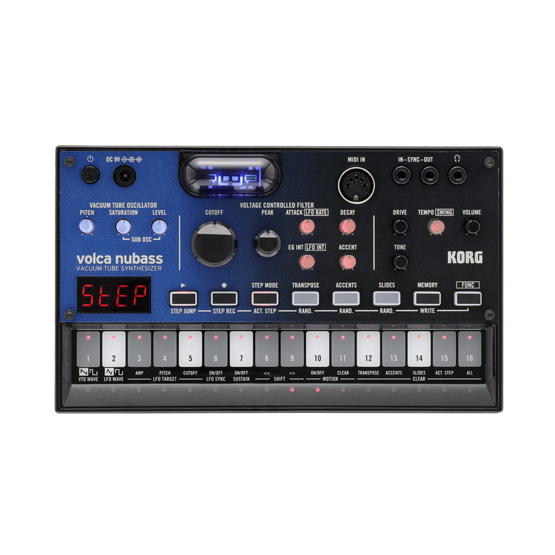 KORG volca nubass Vacuum Tube Synthesizer