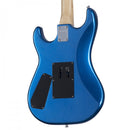 Kramer Baretta (EVH D-Tuna; Reverse Headstock; Incl. Premium Soft Case) - White Lotus Candy Blue