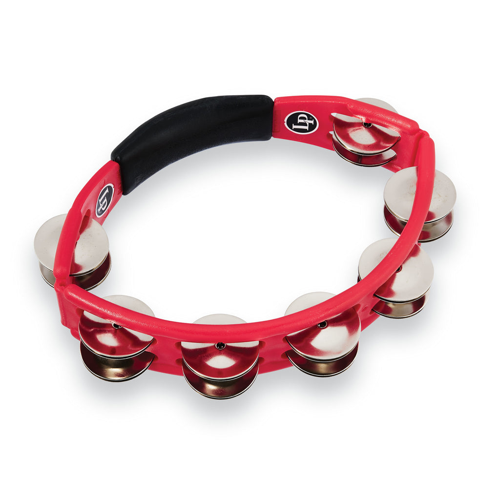 Lp Cyclops LP Cyclops Handheld Tambourine Red Steel