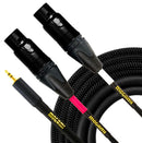 Mogami 3.5 Trs To Dual Xlrf 06Ft