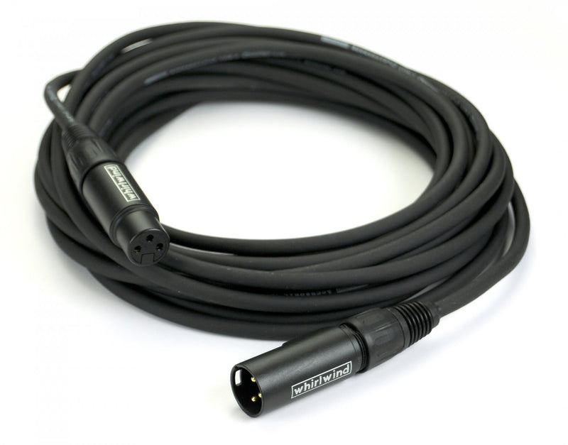 Whirlwind Cable - Microphone, MK4, XLRF to XLRM, 15', Accusonic+2*.