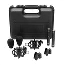 Warm Audio WA-84 Small Diaphragm Condenser Microphone Stereo Pair  Black
