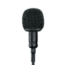 Shure MVL/A Mvl Omnidirectional Condenser Lavalier Microphone [1/8” (3.5Mm)] + Windscreen, Tie-Clip Mount And Carrying Pouch