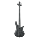 Ibanez SRMS625EX Iron Label 5 String Bass - Black Flat