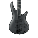 Ibanez SRMS625EX Iron Label 5 String Bass - Black Flat