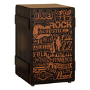 Pearl Primero Crate Style Cajon w/Music Genre Front