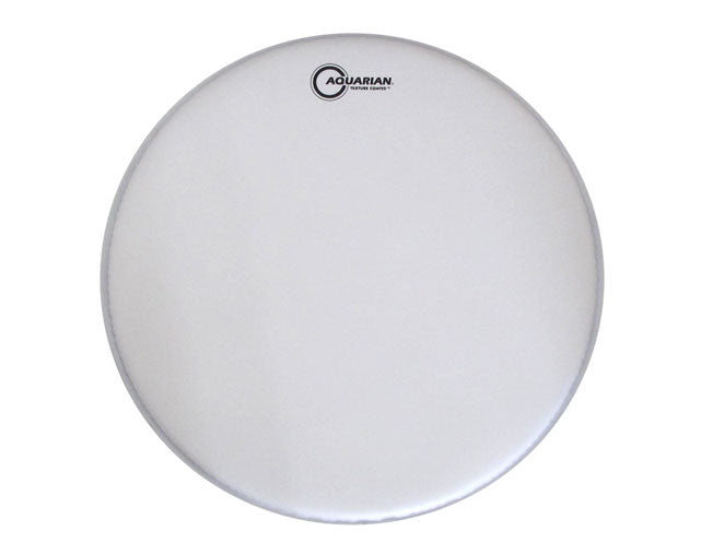 Aquarian 20" TC-White Texture Coated, 10mil Single Ply Bass Drumhead