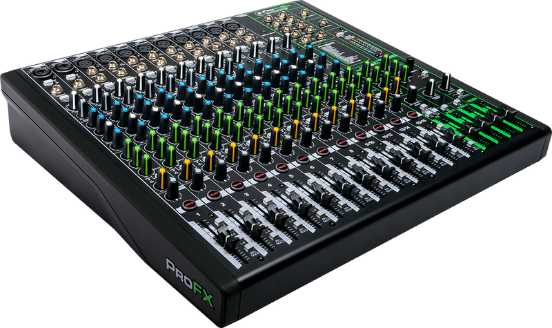 Mackie ProFX16v3 16 Channel 4-Bus Professional Effects Mixer With Usb