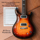 PRS Private Stock "Paul's 85" - Handpicked Wide-Curl Private Stock Top, Electric Tiger Glow