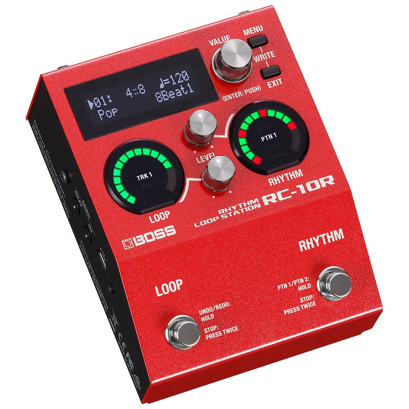 Boss RC-10R Pedal Looper With Rhythm