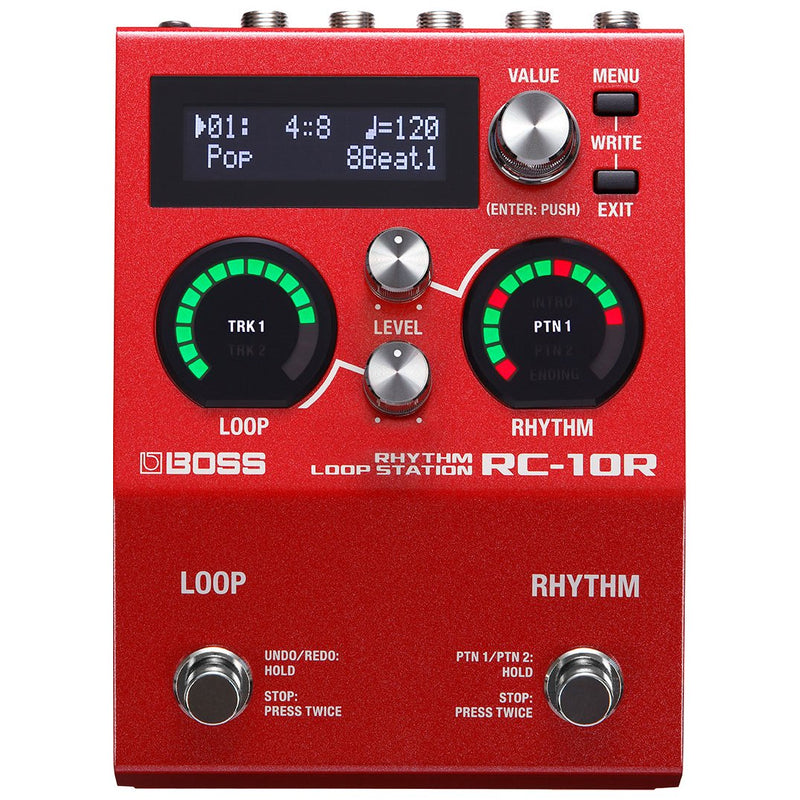 Boss RC-10R Pedal Looper With Rhythm