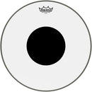 Remo Controlled Sound Clear Black Dot Drum Head, 16"