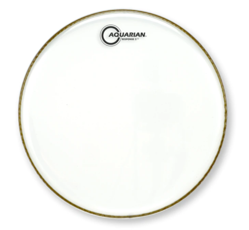 Aquarian Response 2 Clear 7/7 Double Ply Drumhead, 16"